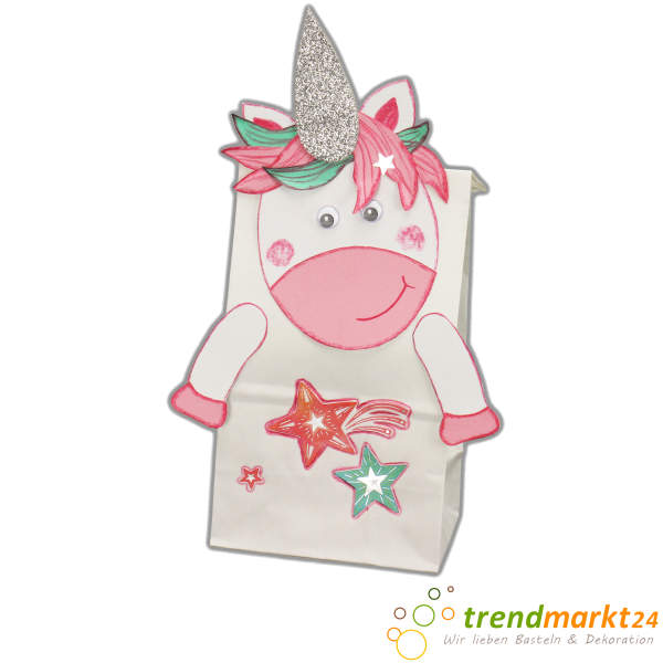 Einhorn 6er Set Bastelset trendmarkt24