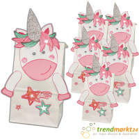 Einhorn 6er Set Bastelset trendmarkt24