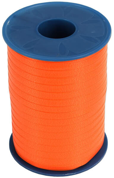 Schleifenband orange 500m x 5mm Ringelband Geschenkband