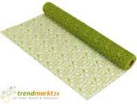 Tischläufer Netzoptik grün 48cm x 4,5m Dekoband...
