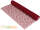 Tischläufer Netzoptik bordeaux 48cm x 4,5m Dekoband Tischband Netz