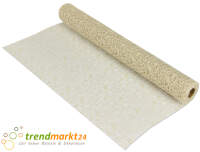 Tischläufer Netzoptik creme 48cm x 4,5m Dekoband...