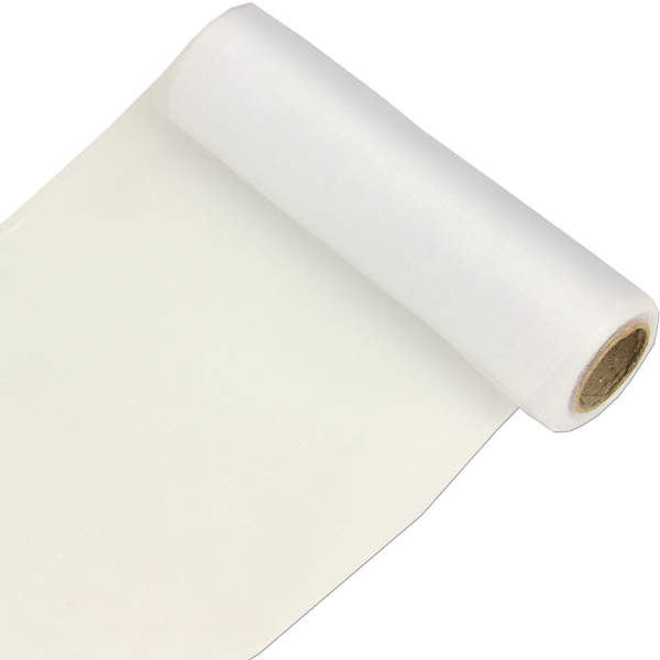 Tischband Organza weiß Rolle 16cm breit 9m lang