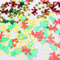 Pailletten Weihnachtsmotive Sterne Bäume Renntiere bunt sortiert 7g