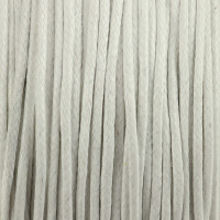 Baumwollkordel 1,5mm weiß gewachst 100m lang Kordelband Kordel