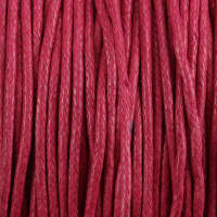 Baumwollkordel 1,5mm fuchsia gewachst 100m lang...