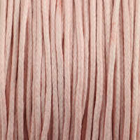 Baumwollkordel 1,5mm rosa gewachst 100m lang Kordelband...