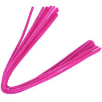 Pfeifenputzer pink ø 8 mm / 50 cm 10 Stk