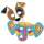 Kindermasken Tiere gemischt 6 Masken
