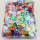 Pailletten Blumen gelocht, bunt gemischt, 5-20 mm 250g