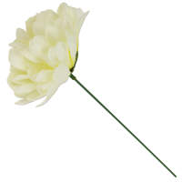 Kunstblume creme Ø 11 cm, ca. 27 cm lang Seidenblume