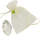 Regenbogenkristall Oval ca. 5 cm mit Chiffonbeutel