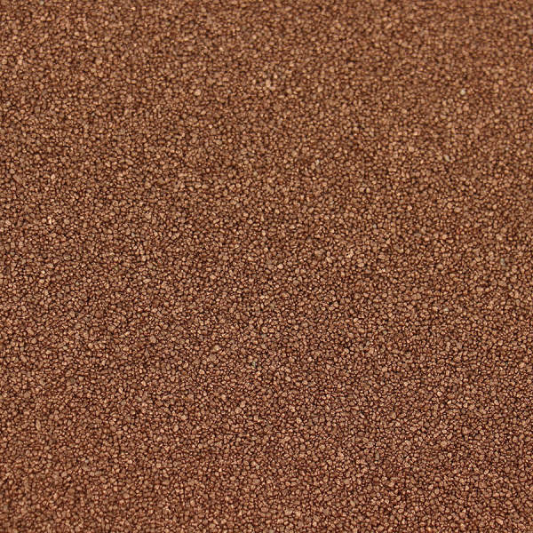 Farbsand kupfer 1kg Körnung 0,5 mm Dekosand Bastelsand Sand