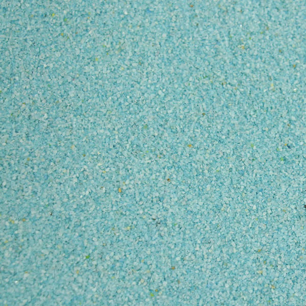 Farbsand hellblau 1kg Körnung 0,5 mm Dekosand Bastelsand Sand