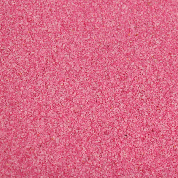 Farbsand pink 1kg Körnung 0,5 mm Dekosand Bastelsand Sand