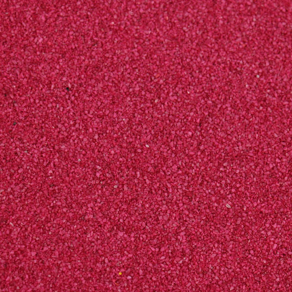 Farbsand fuchsia 1kg Körnung 0,5 mm Dekosand Bastelsand Sand