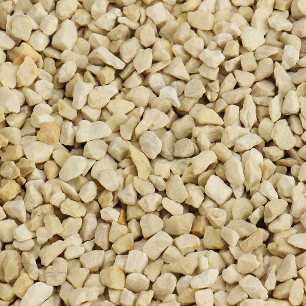 Dekokies creme 1kg Körnung 2 - 3 mm Bastelkies Deko Granulat Kies