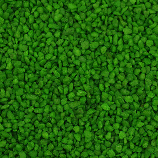 Dekokies grün 1kg Körnung 2 - 3 mm Bastelkies Deko Granulat Kies