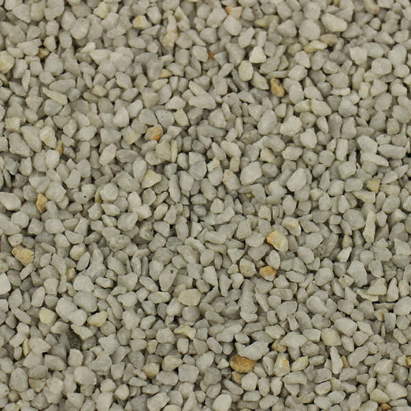 Dekokies hellgrau 1kg Körnung 2 - 3 mm Bastelkies Deko Granulat Kies