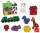Holzpuzzle mit 2,3,4 oder 5 Teilen