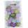 Florella Blüten aus Maulbeerpapier bunte Farben 20 Stück, 2-4 cm