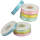 Satinband 12mm und 6 mm Set 8 Bänder in 4 Farben Babybänder Satinbänder pastell