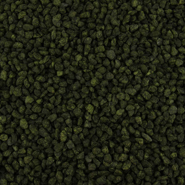 Dekokies olivgrün 1kg Körnung 2 - 3 mm Bastelkies Deko Granulat Kies