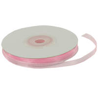 Chiffonband rosa 1 Rolle 6mm x 25m Organzaband