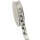 Satinband weiß silber Herzmotiv 1 Rolle 15mm x 25m Hochzeitsband
