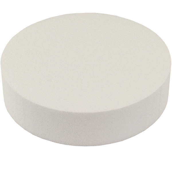 Styropor Kreis Ø 20 x 5 cm Styropor Rohling für Torte