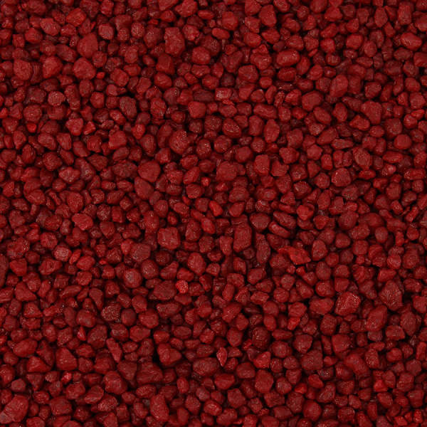 Dekokies rot königsrot 1kg Körnung 2 - 3 mm Bastelkies Deko Granulat Kies