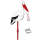 Blumenstecker Storch XXL, 1 m lang, Storch Hochzeit Gartendeko