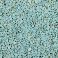 Dekokies zartblau babyblau 1kg Körnung 2 - 3 mm...