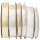 Hochzeitsbänder Set Satin & Chiffon 6 Bänder Set Satinband Chiffonband