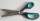 Zackenschere ca. 23 cm lang mit Sotfgriff
