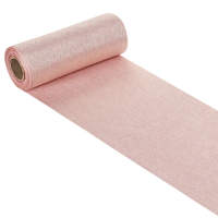 Tischläufer Deko-Stoff rosa 15 cm breit 10 m lang...