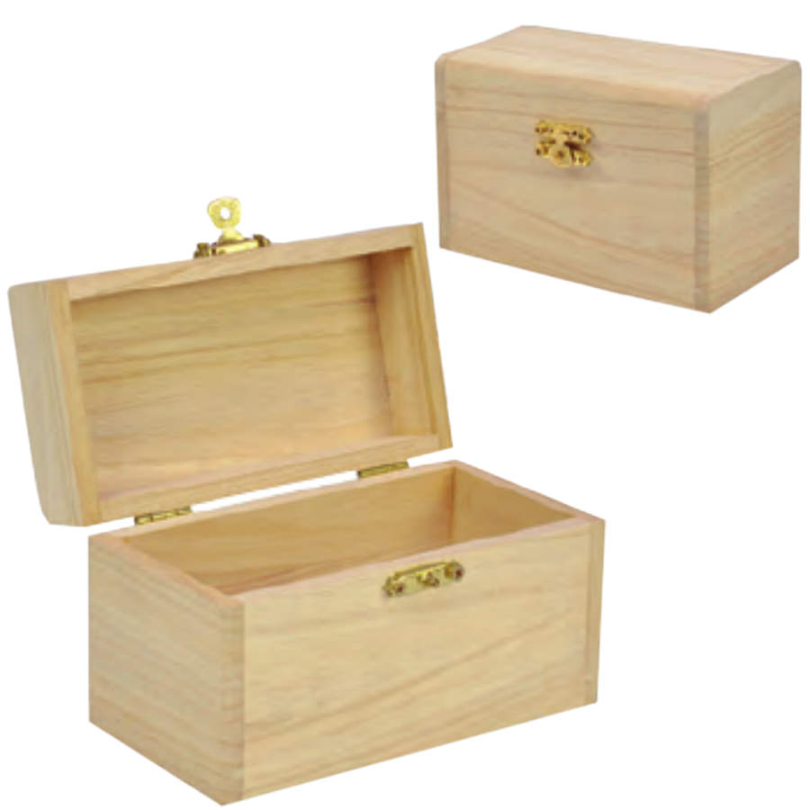 Vintage Holz Schatztruhe Mit Zahlenschloss – 18x11,5x10,5 Cm – Für Schmuck, Schätze & Deko – Aus Sperrholz Mit PU-Bezug – Piratenkiste Für Kinder & Rätselspiele – Geschenkidee