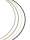 Metallring Drahtring Ø 30 cm schwarz Mobile Ring Traumfänger Makramee