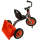 Dreirad draussen mit Korb bis 25kg belastbar ab 18 Monate Italtrike