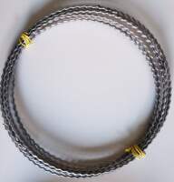 Drahtringe 18 cm Wellenringe aus Flachdraht 10 Stück