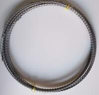 Drahtringe 25 cm Wellenringe aus Flachdraht 10 Stück