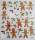 Weihnachtssticker Lebkuchen Männchen & Frauen Zuckerstange ca. 7 - 4 cm groß