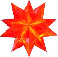 Faltblätter orange Transparent 20 x 20 cm, 32 Blatt,...