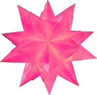Faltblätter rosa Transparent 20 x 20 cm, 32 Blatt,...