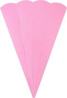Schultüten Rohling rosa 68 cm Ø 20 cm...