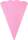 Schultüten Rohling rosa 68 cm Ø 20 cm 400g/m² Fotokarton 1 Stück