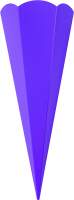 Schultüten Rohling lila 68 cm Ø 20 cm...