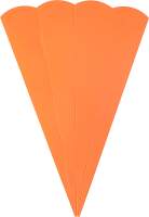 Schultüten Rohling orange 68 cm Ø 20 cm...