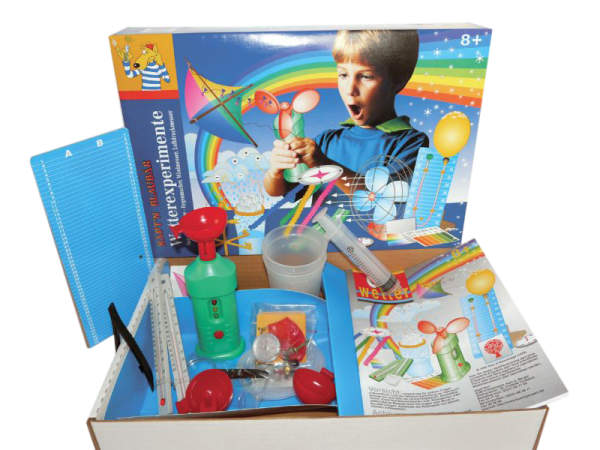 Wetterexperimente Experimentierkasten