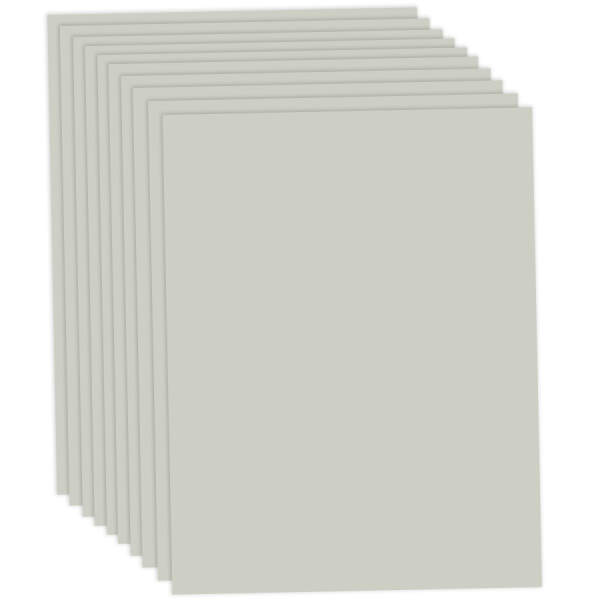 Fotokarton hellgrau, 50x70cm, 10 Bögen, 300 g/m²